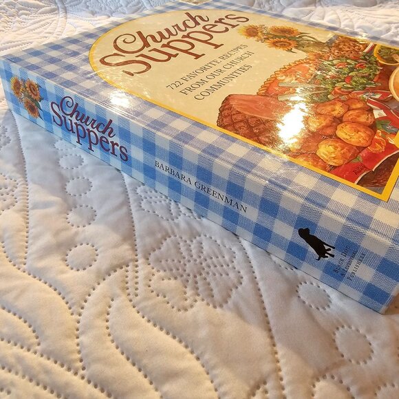 Church Suppers Cookbook By Barbara Greenman 2005 Spiral-Bound 722 Recipes - Picture 6 of 9